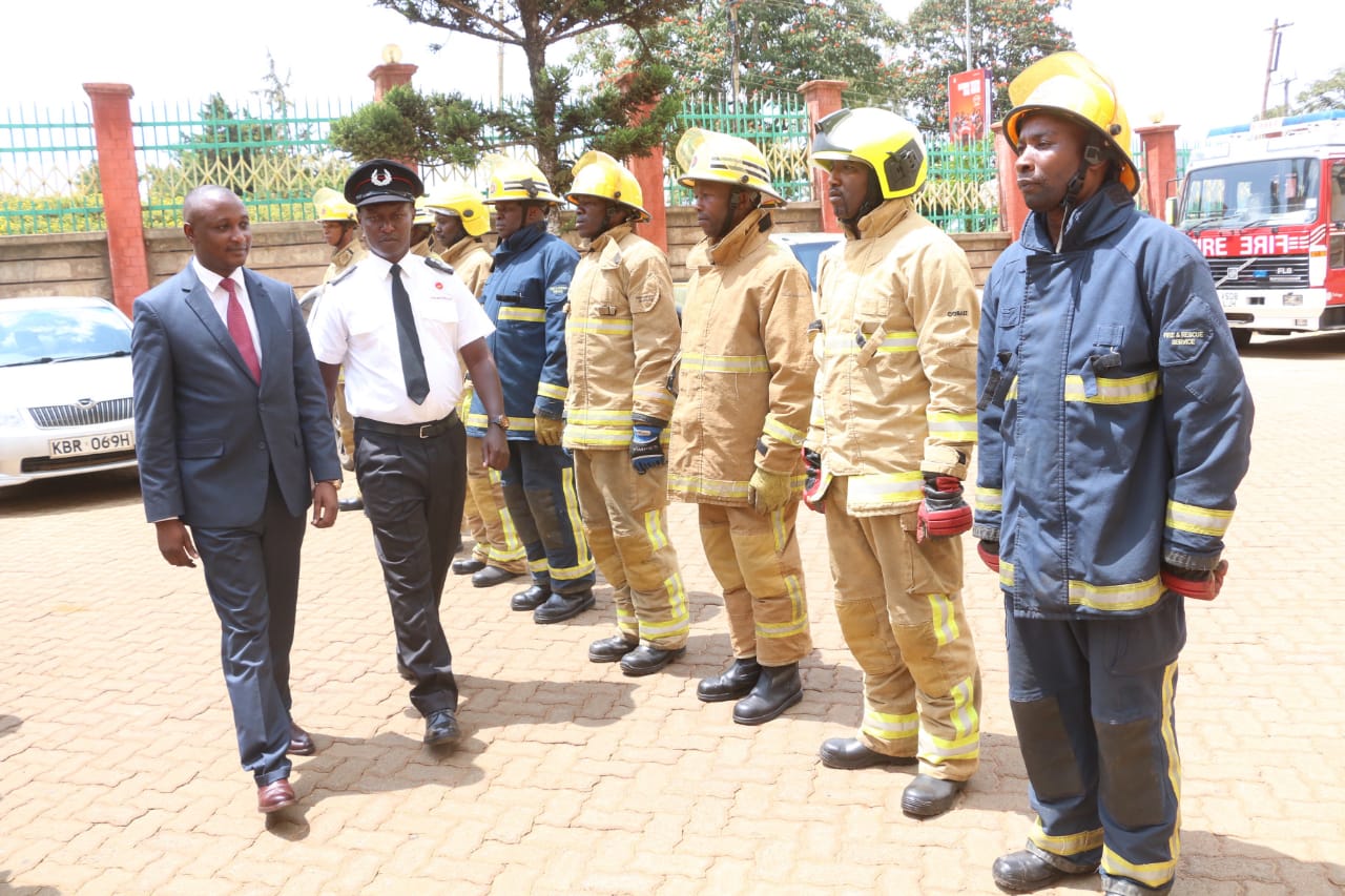 GOVERNOR KIRAITUS SKILL PAYS OFF FOR THE FIRE FIGHTING DEPARTMENT.